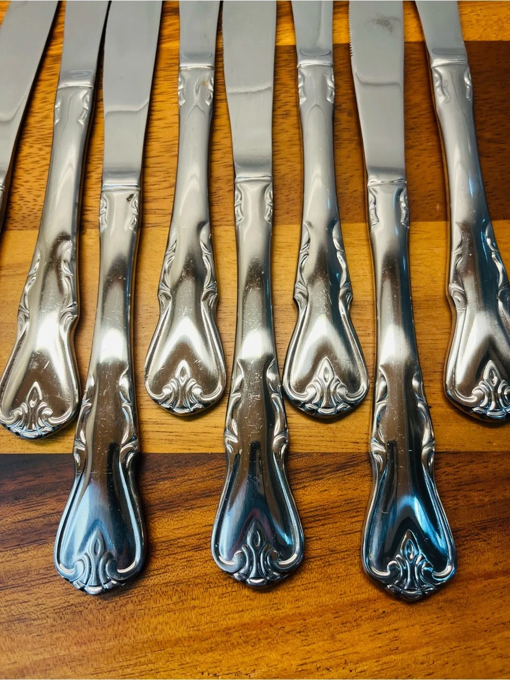 Set Of 8 stainless steel dinner knife Set